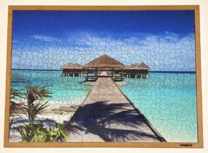Drewniane puzzle (690 elementów) – druk UV