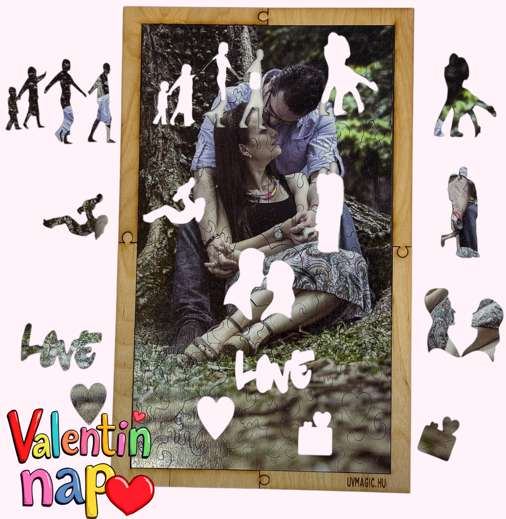 Puzzle romantyczne – druk UV